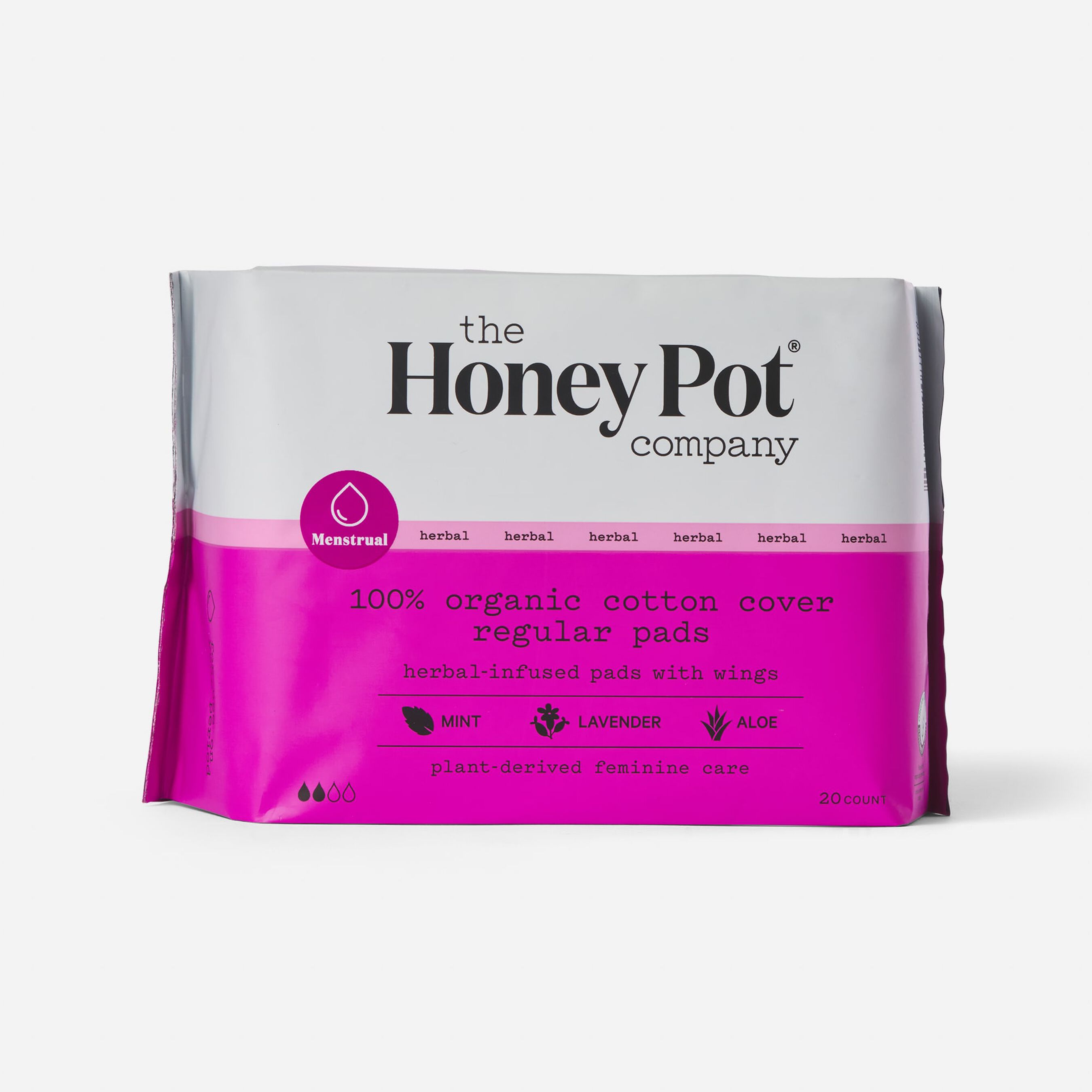 FSA Eligible The Honey Pot Menstrual Pads
